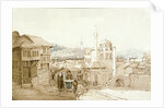 Istanbul street scene. Istanbul, Turkey, 19th century by Anonymous