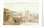 Istanbul street scene. Istanbul, Turkey, 19th century by Anonymous