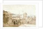 Istanbul street scene. Istanbul, Turkey, 19th century by Anonymous