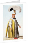 Janissary Officer. Ottoman Empire, Turkey, early 19th century by Anonymous Greek artist