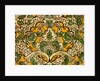 Damask pattern wallpaper by Unknown
