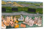 Shri Sukdevji Preaching to a Concourse of Sadhus. Rajasthan, India, mid-18th century by Unknown