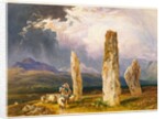 Circle of Stones, near Tormore, Isle of Arran by William Andrews Nesfield