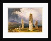 Circle of Stones, near Tormore, Isle of Arran by William Andrews Nesfield