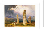 Circle of Stones, near Tormore, Isle of Arran by William Andrews Nesfield
