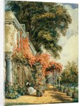 Garden in the front of Mr Robert Vernon's House at Twickenham by John James Chalon