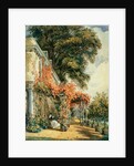 Garden in the front of Mr Robert Vernon's House at Twickenham by John James Chalon