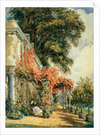 Garden in the front of Mr Robert Vernon's House at Twickenham by John James Chalon