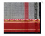 Sari with borders, detail by Unknown
