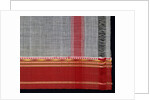 Sari with borders, detail by Unknown