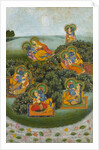 Krishna and the Gopis by Unknown