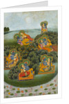 Krishna and the Gopis by Unknown
