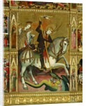St George's Altarpiece, detail by Andre Marzal de Sas
