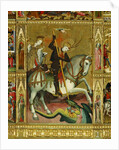 St George's Altarpiece, detail by Andre Marzal de Sas