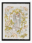Angel, a greeting card by Marcus Ward & Co.