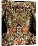 Mantua of Spitalfields, detail. England, early 18th century by Unknown