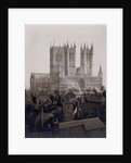 Lincoln Cathedral from the Castle by Frederick H. Evans