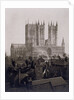 Lincoln Cathedral from the Castle by Frederick H. Evans