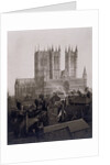 Lincoln Cathedral from the Castle by Frederick H. Evans