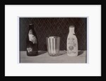 2 Bottles & glass by Charles Thurston Thompson