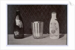 2 Bottles & glass by Charles Thurston Thompson
