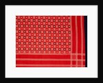 Ikat Handkerchief, one of a pair, detail by Unknown