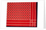 Ikat Handkerchief, one of a pair, detail by Unknown