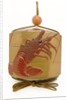 Inro depicting a crayfish by Tachibana Gyokuzan