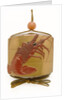 Inro depicting a crayfish by Tachibana Gyokuzan