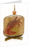 Inro depicting a crayfish by Tachibana Gyokuzan