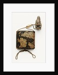 Inro depicting the map of Japan by Inaba
