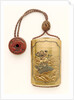 Inro depicting the Chinese God of Literature by Unknown