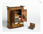 Doll' s cabinet by Unknown