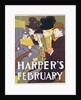 Harper's February by Edward Penfield