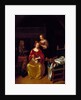A Lady at her toilet by Caspar Netscher