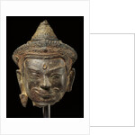 Figure of the Head of Siva. Khmer, early 12th century A.D. by Unknown