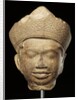 Figure of the Head of a Male Deity. Khmer, Koh Ker, 12th century by Unknown