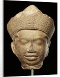Figure of the Head of a Male Deity. Khmer, Koh Ker, 12th century by Unknown