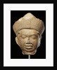 Figure of the Head of a Male Deity. Khmer, Koh Ker, 12th century by Unknown