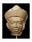 Figure of the Head of a Male Deity. Khmer, Koh Ker, 12th century by Unknown