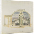 Design for the Dome Interior of The Colosseum, Regent's Park by Decimus Burton
