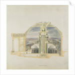 Design for the Dome Interior of The Colosseum, Regent's Park by Decimus Burton