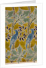 Blue birds textile design by Charles Francis Annesley Voysey