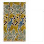 Blue birds textile design by Charles Francis Annesley Voysey