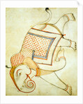 Study of a State Elephant with Ornamental Trappings. Kota, India, early 19th century by Unknown