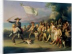 Playing at Soldiers by Johann Baptist Kirner
