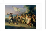 Playing at Soldiers by Johann Baptist Kirner