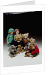 Group of Teddy Bears and Soft Toys by Anonymous
