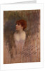 Sarah Bernhardt, probably a self portrait. France, 1896 by Sarah Bernhardt