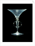 Trumpet-shaped wine glass by Unknown